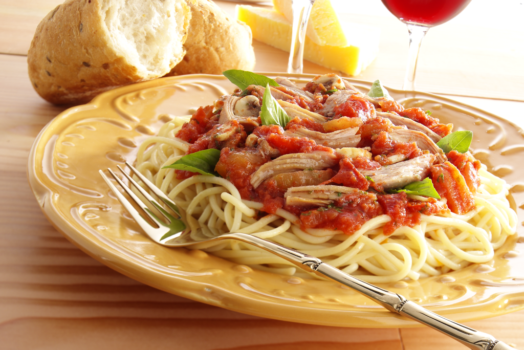 Century Corned Tuna Spaghetti In Tomato Basil Sauce Century Tuna